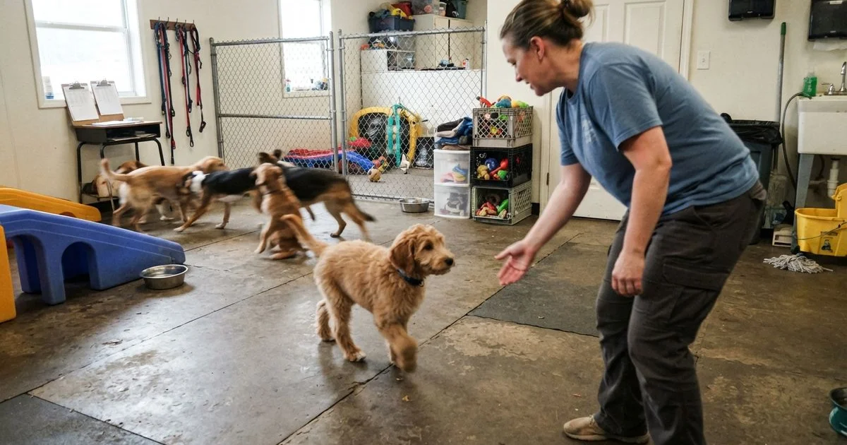 What to expect on your dog's first day of day care in Durham