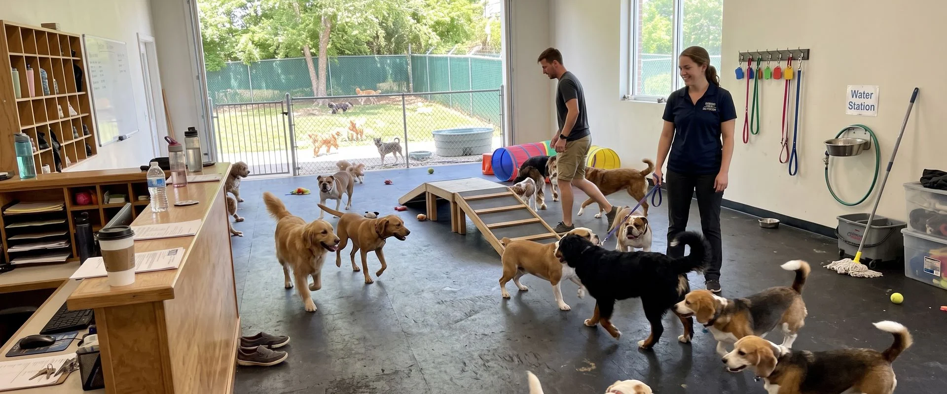 dog day care center in Durham, NC