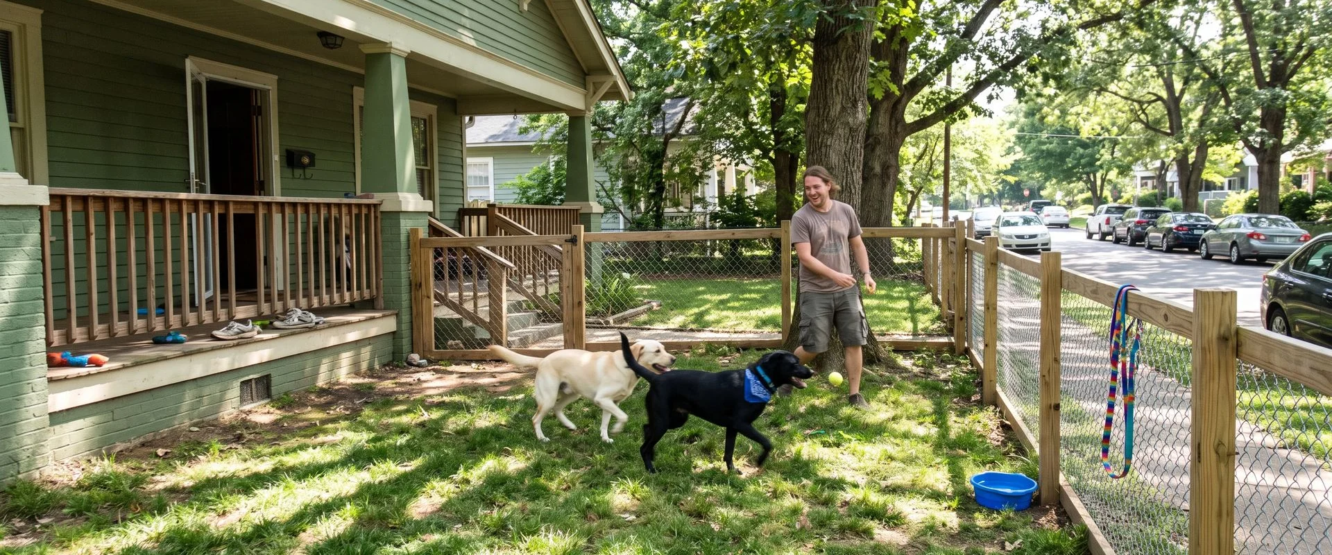 dog day care center in Duke Park, Durham, NC