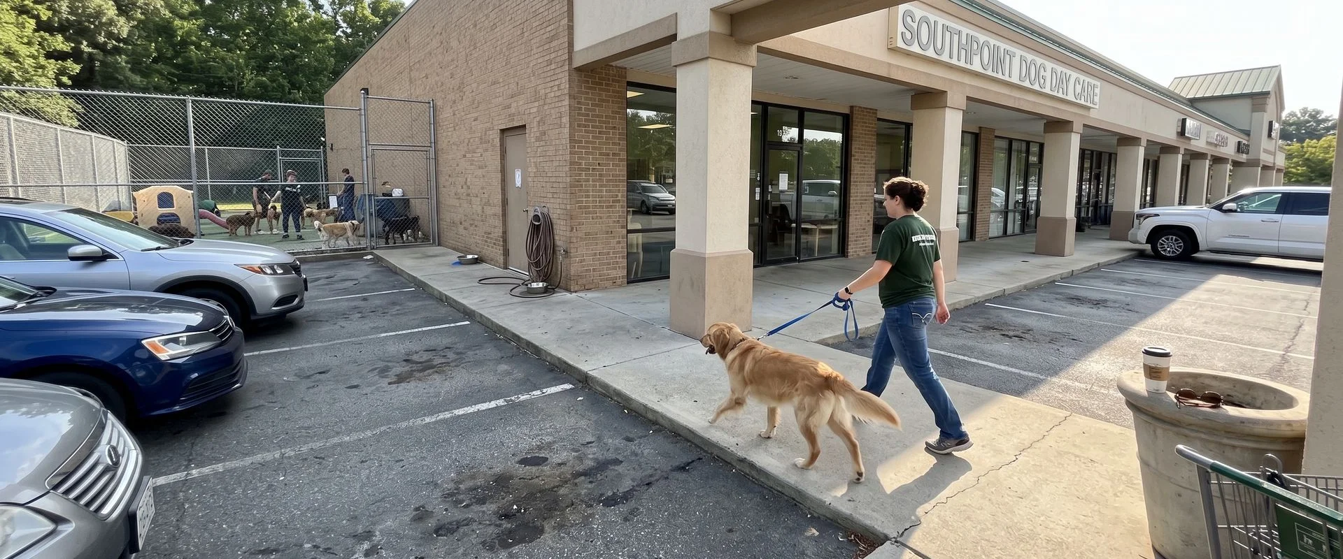 dog day care center in Southpoint, Durham, NC